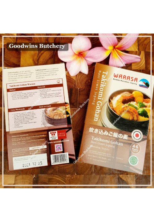 Bumbu Warasa TAKIKOMI GOHAN nasi liwet Jepang - Japanese rice seasoning HALAL 50g